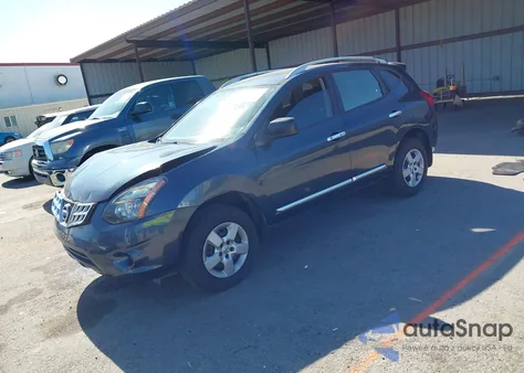2014 Nissan Rogue Select S from USA, damaged, VIN JN8AS5MT8EW617106